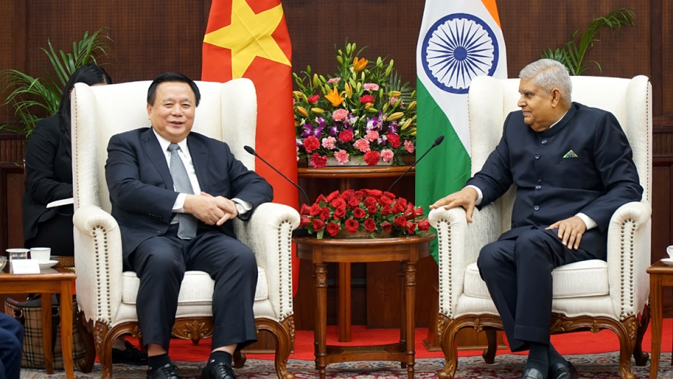 Vietnam and India boost traditional friendship, partnership framework